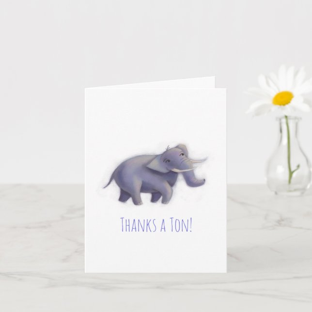 Thanks a Tonne! Card (Small Plant)