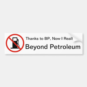 Thanks BP Bumper Sticker
