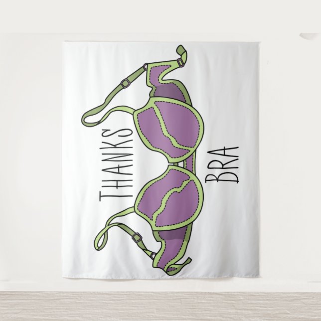 Thanks Bra Tapestry (Front)