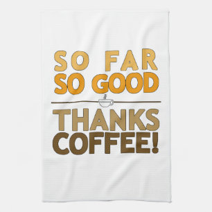 Thanks Coffee Kitchen Towel