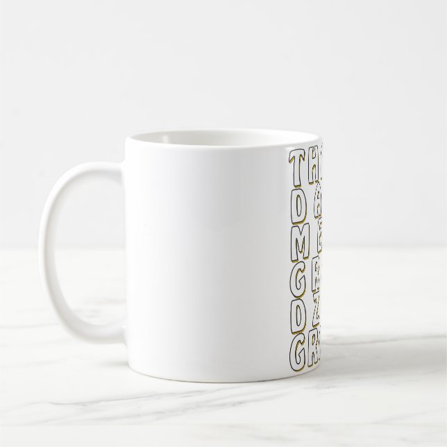Thanks Danke Merci Grazie Dzieki Gracias Coffee Mug (Left)