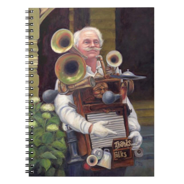 Thanks Focks - Music Man Notebook (Front)