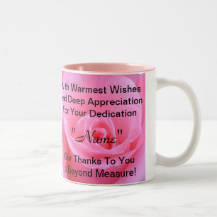 Thanks for Appreciation Two-Tone Coffee Mug