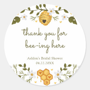 Thanks for Bee-ing Here Sticker