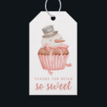 Thanks For Being So Sweet Snowman Gift Tag<br><div class="desc">Celebrate the holidays with these adorable watercolor snowman,  "Thanks for being so sweet" gift tags! Perfect for baked Christmas treats!</div>