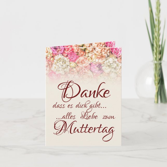 Thanks for being there - Mother's Day Card (Front)
