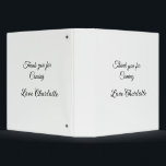 thanks for coming add name text message  binder<br><div class="desc">Design</div>