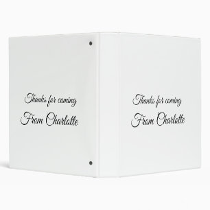 thanks for coming add name text message binder