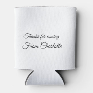 thanks for coming add name text message can cooler