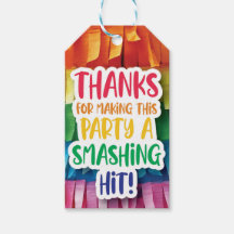 Thanks for coming to my Party - Piñata 