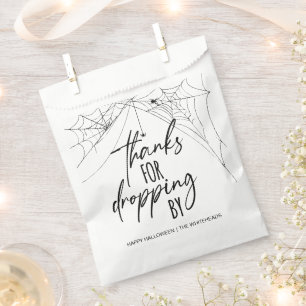 Thanks for Dropping by Halloween Party Favour Bag
