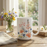 Thanks For Helping Me Bloom Mug<br><div class="desc">Show appreciation with this lovely watercolor floral,  "Thanks for helping me bloom" mug! Perfect for teachers!</div>