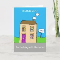 Thanks for Helping me to Move House