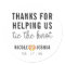 Thanks for Helping Tie the Knot Pretzel Wedding