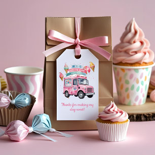 "Thanks for Making My Day Sweet! Ice Cream Truck  Gift Tags