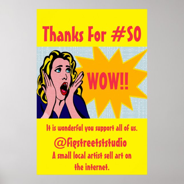 Thanks for #SO Poster (Front)