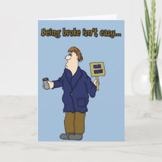 thanks for the divorce! thank you card