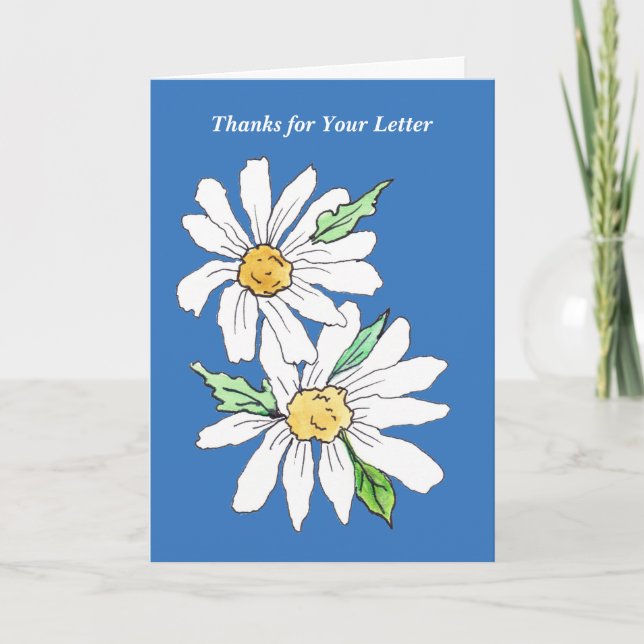 Thanks for you letter card (Front)