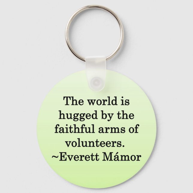 Thanks for Your Hard Work Keychain (Front)