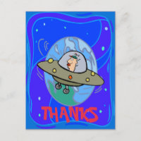 THANKS, from outta space, change text