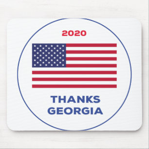 Thanks Georgia 2020 Election Mouse Pad
