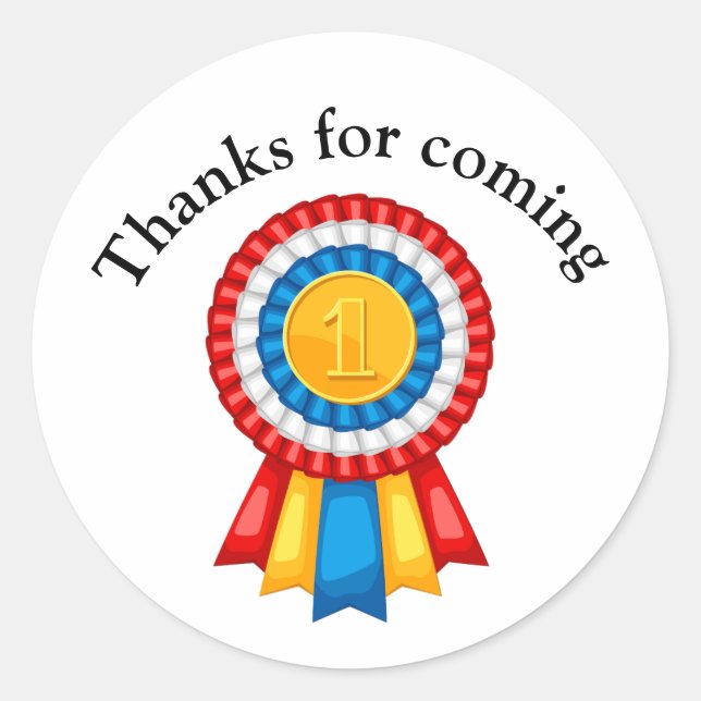 Thanks giving  classic round sticker (Front)