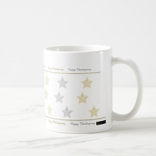Thanks Giving Mug Stars (Right)