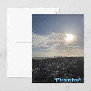 Thanks Holiday Postcard