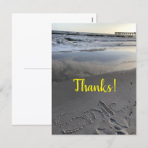 Thanks Holiday Postcard