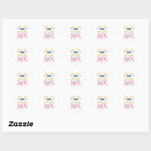 Thanks mom for all your love, hearts heart sticker