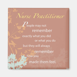 Thanks Nurse Practitioner, Brown Magnet