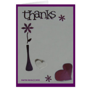 Thanks - Scrapbook Card