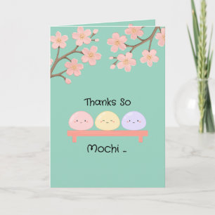 Thanks So Mochi Greeting Card