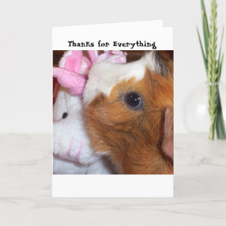 Thanks Thank You Card
