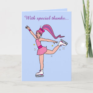 Thanks to Ice Skating Coach Card