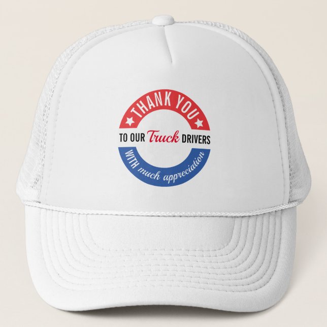 Thanks Truckers Trucker Hat (Front)