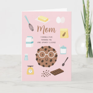 Thanks you card for mom - funny mother's day card