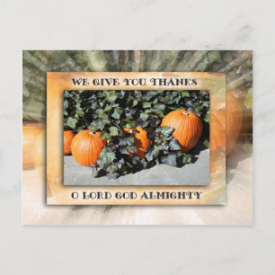 Thanksgiving 1 holiday postcard