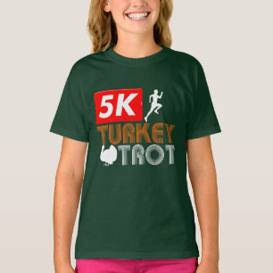 Thanksgiving 5K Turkey Trot Gag Novelty T-Shirt