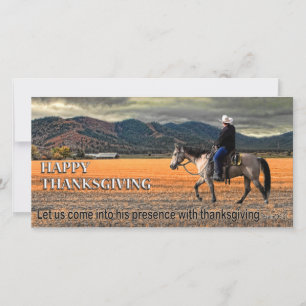 THANKSGIVING 6 HOLIDAY CARD