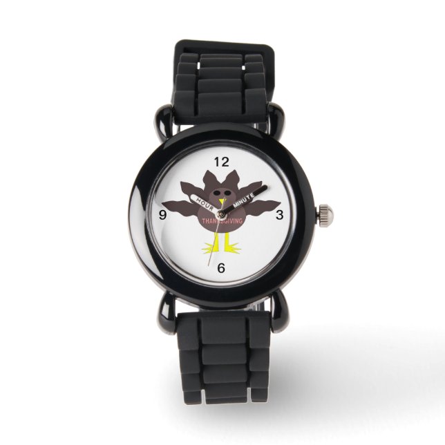 Thanksgiving a attrapé la Turquie montre avec des  (Recto)