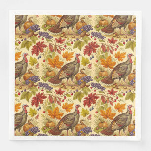 Thanksgiving Abundance Napkin