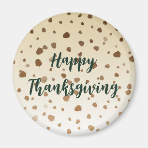 Thanksgiving Acorns Magnet