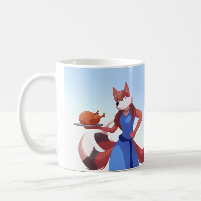 Thanksgiving Anton's Mom Coffee Mug (Left)