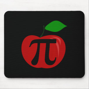 Thanksgiving Apple Pie Lover Funny Pi Day Math Tea Mouse Pad