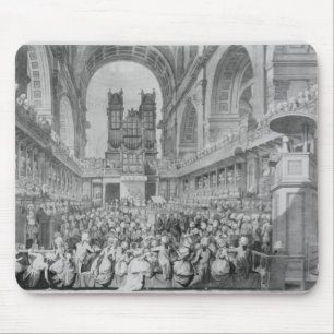 Thanksgiving at St. Paul's for George III's Mouse Pad