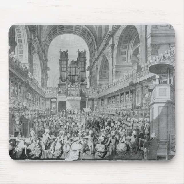 Thanksgiving at St. Paul's for George III's Mouse Pad (Front)