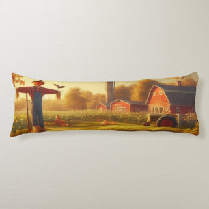 Thanksgiving/Autumn/Fall on the farm Body Pillow