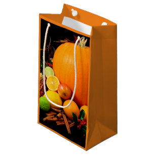 Thanksgiving Autumn Paper Gift Bags