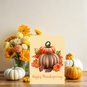 Thanksgiving Autumnal Plenty Invitation